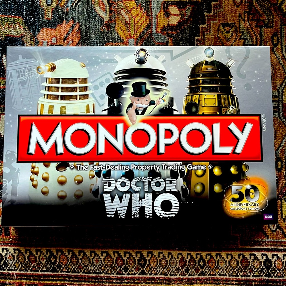 Monopoly Doctor Who 50th Anniversary Collector’s Edition